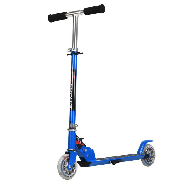 Kids Scooters — Lightweight Folding Kids Scooter with LED Wheels at Baby Direct