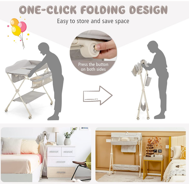 Rever Bebe Foldable Baby Changing Table