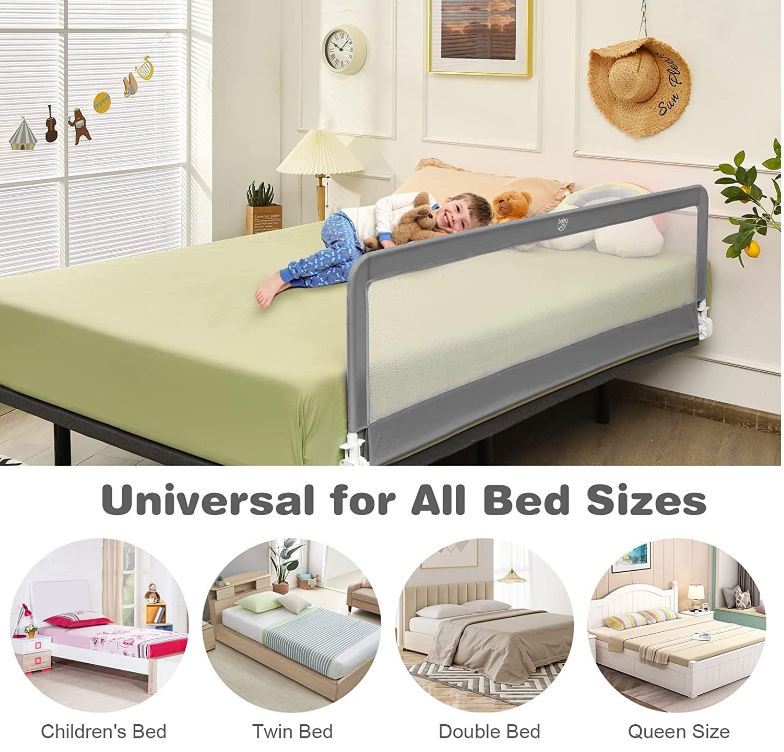 Rever Bebe long guard bed rails for Toddlers 180cm