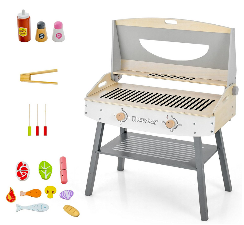 Rever Bebe Kids Barbecue Grill Playset