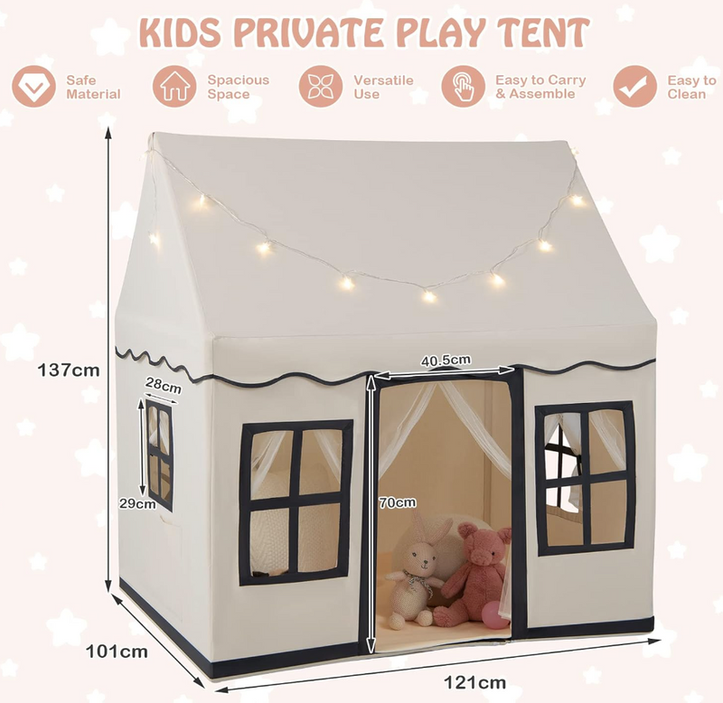 Rever Bebe  Kids Play Tent, Toddler Large Playhouse
