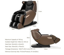 3D Electric Zero Gravity Massage Chair with Shiatsu Kneading