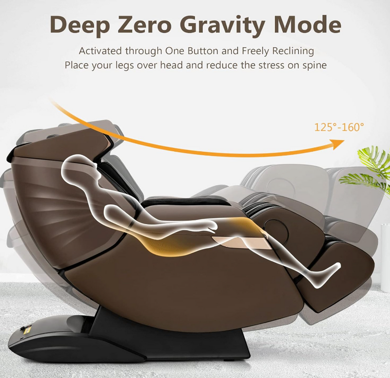 3D Electric Zero Gravity Massage Chair with Shiatsu Kneading