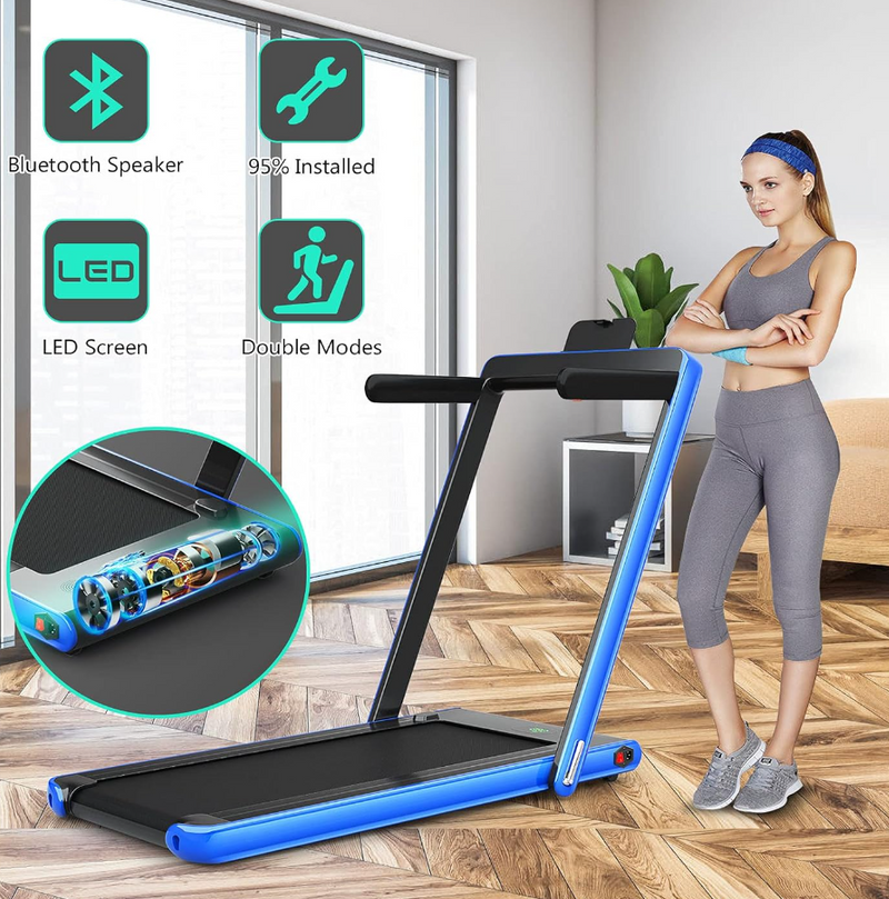 Rever Living 2-in-1 Walking & Running Treadmill