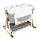 Rever Bebe Dream On Me Bassinet Co Sleeper Charcoal Grey