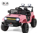 12V Kids Ride on Jeep Electric Toy Car with Remote Control