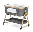 Rever Bebe Dream On Me Bassinet Co Sleeper Charcoal Grey