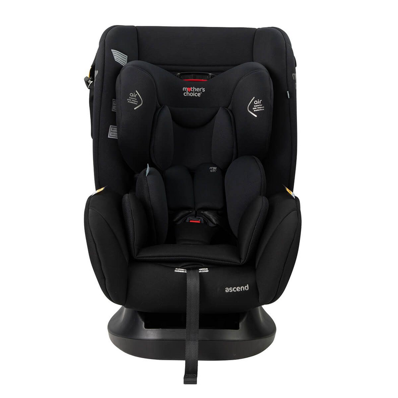 MOTHERS CHOICE ASCEND CONVERTIBLE CAR SEAT 0-8 YEARS - BLACK SPACE