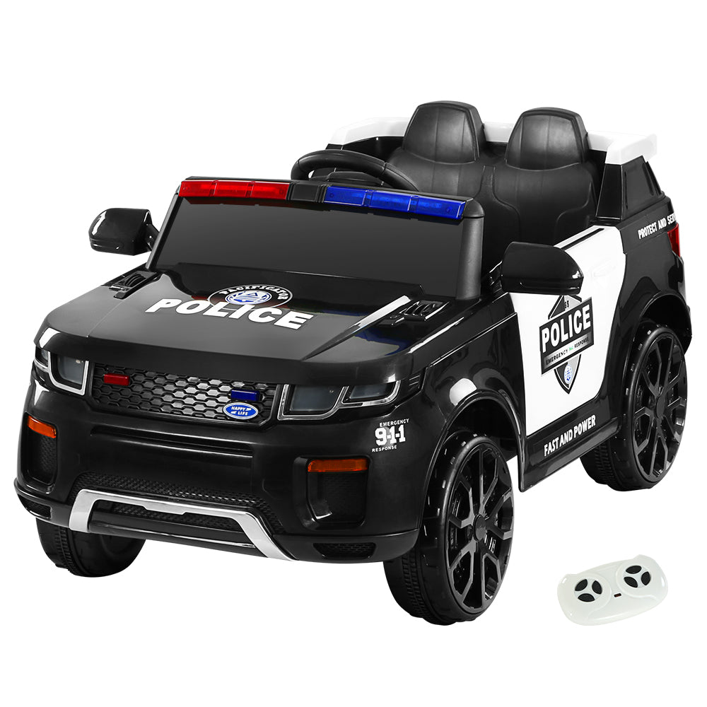 Rigo Kids Ride On Car Electric Patrol Police Toy Cars Remote Control