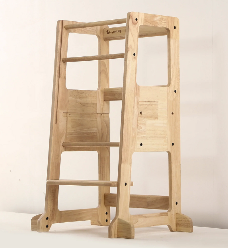 My duckling LOLA Deluxe Solid Wood Adjustable Learning Tower