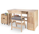 My duckling NALA Solid Wood Study Desk With Easel