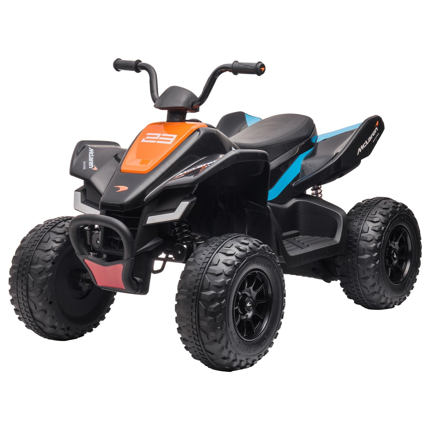Kahuna MCL35 McLaren Toy Ride On Electric Quad Bike - Black main image 1