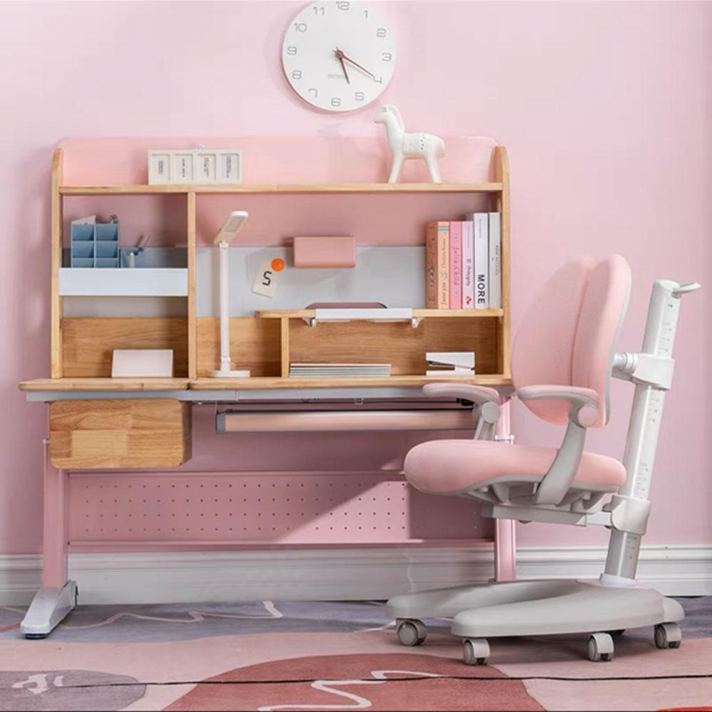 Pink study table and chair hot sale