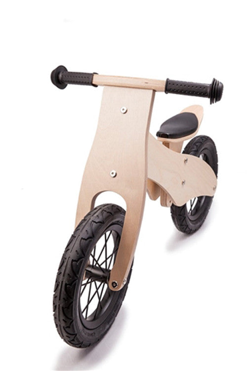 Wooden Bike Baby Wooden Balance Bike For Kids Toddler Child 2-6 Yr