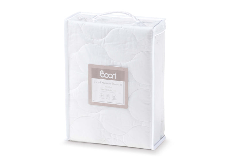 Boori Cot Bed Fitted Mattress Protector (132cm x 70cm)  (PRE ORDER FOR MID APRIL)