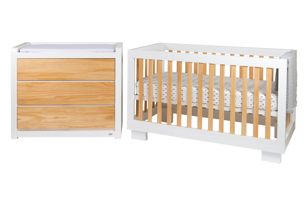 Cocoon Luxe Cot Dresser Package Mattress Change Mat Included