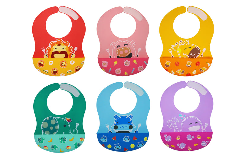 Marcus & Marcus New Wide Coverage Silicone Bibs