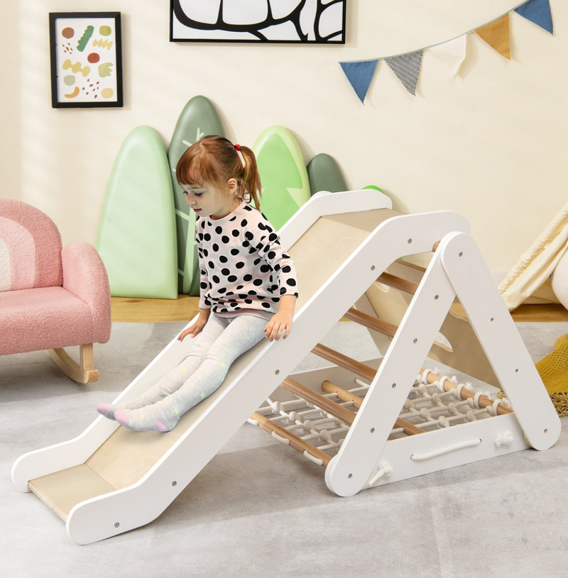Climbing Frames — 4-in-1 Triangle Climber with Reversible Ramp at Baby Direct