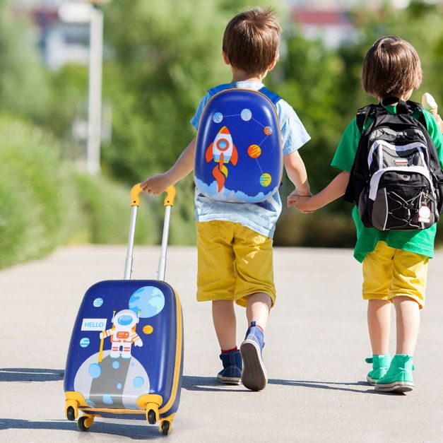 Travel Accessories – Kids Spinner Suitcase & Backpack Set