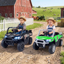 12V Kids' Ride-On Car with Dual 50W Motors and Remote Control for Kids - Black - product detail 2
