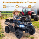 12V Kids' Ride-On Car with Dual 50W Motors and Remote Control for Kids - Black - product detail 7