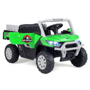 12V Kids' Ride-On Car with Dual 50W Motors and Remote Control for Kids - Green - product detail 4