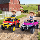 12V Kids' Ride-On Car with Dual 50W Motors and Remote Control for Kids - Red - product detail 2