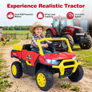 12V Kids' Ride-On Car with Dual 50W Motors and Remote Control for Kids - Red - product detail 7