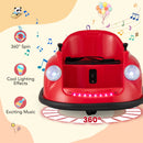 12V Electric Kids' Ride-On Bumper Car with Remote Control for Toddlers 2-5 Years Old - Red - product detail 7
