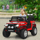 12V Kids' Ride-On Car with Parental Remote Control and Spring Suspension - Red - product detail 2