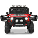 12V Kids' Ride-On Car with Parental Remote Control and Spring Suspension - Red - product detail 4