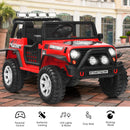 12V Kids' Ride-On Car with Parental Remote Control and Spring Suspension - Red - product detail 6