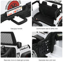 12V Kids' Ride-On Car with Parental Remote Control and Spring Suspension - White - product detail 12