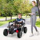 12V Kids' Ride-On Car Electric UTV Truck with Remote Control - Black - product detail 2