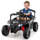 12V Kids' Ride-On Car Electric UTV Truck with Remote Control - Black - product detail 4