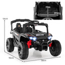 12V Kids' Ride-On Car Electric UTV Truck with Remote Control - Black - product detail 5
