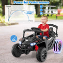 12V Kids' Ride-On Car Electric UTV Truck with Remote Control - Black - product detail 8