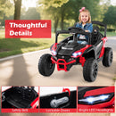 12V Kids' Ride-On Car Electric UTV Truck with Remote Control - Red - product detail 10