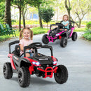 12V Kids' Ride-On Car Electric UTV Truck with Remote Control - Red - product detail 1