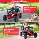 12V Kids' Ride-On Car Electric UTV Truck with Remote Control - Red - product detail 6