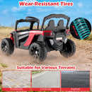 12V Kids' Ride-On Car Electric UTV Truck with Remote Control - Red - product detail 9