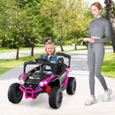 12V Kids' Ride-On Car Electric UTV Truck with Remote Control - Rose - product detail 2