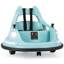 12V Battery Powered Kids' Ride-On Bumper Car with Remote Control and Dual Joysticks - Blue - product detail 3