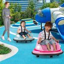 12V Battery Powered Kids' Ride-On Bumper Car with Remote Control and Dual Joysticks - Pink - product detail 1