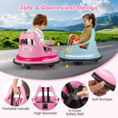 12V Battery Powered Kids' Ride-On Bumper Car with Remote Control and Dual Joysticks - Pink - product detail 10