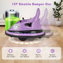 12V Battery Powered Kids' Ride-On Bumper Car with Remote Control and Dual Joysticks - Purple - product detail 11