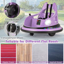 12V Battery Powered Kids' Ride-On Bumper Car with Remote Control and Dual Joysticks - Purple - product detail 5