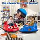 12V Electric Kids' Ride-On Bumper Car with Remote Control for Toddlers 2-5 Years Old - Navy - product detail 7