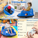 12V Electric Kids' Ride-On Bumper Car with Remote Control for Toddlers 2-5 Years Old - Navy - product detail 8