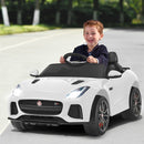 12V Jaguar F-Type SVR Kids' Ride-On Car Battery Powered Car with Remote Control - White - product detail 5